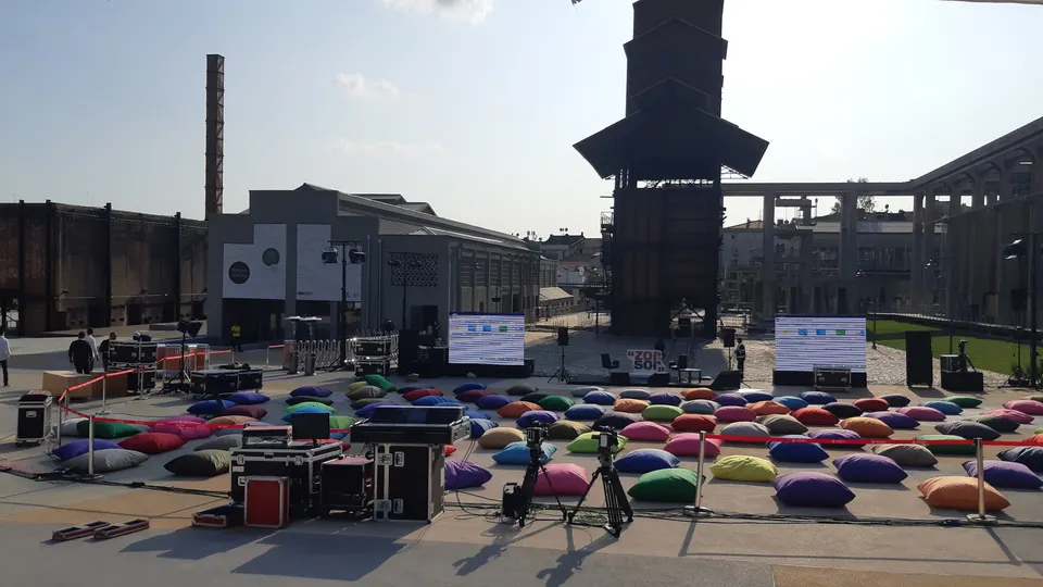Müze Gazhane yerleşkesinin dış görünümü